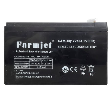 M2.2K Cвинцово-кислотный аккумулятор Farmjet 12V10A