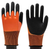 S-897 Рабочие трикотажные перчатки&nbsp; AK Gloves UA Protective р-р 10 оранжевые