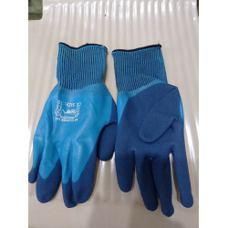 S-446 Рабочие трикотажные перчатки&nbsp; AK Gloves UA Protective р-р 10 синие