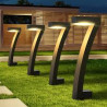 G-122 Уличный садовый светильник в форме цифры «7» на солнечной батарее.(